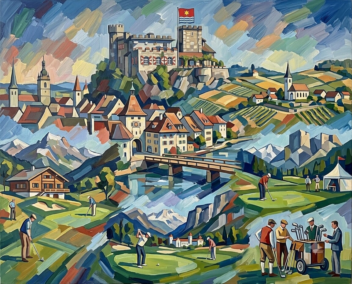 Schweiz 2022 – Wohnen im Stil von Cézanne